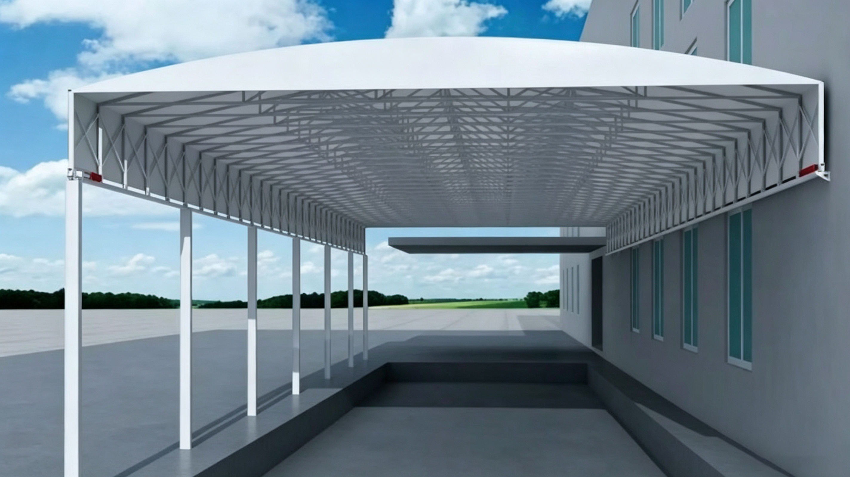 ELECTRIC RETRACTABLE CANOPY